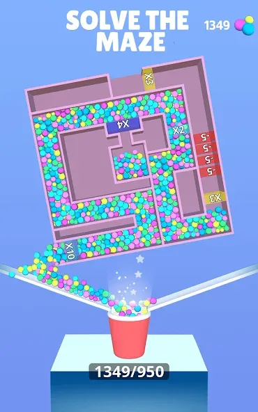 Multi Maze 3D  [МОД Бесконечные монеты] Screenshot 4