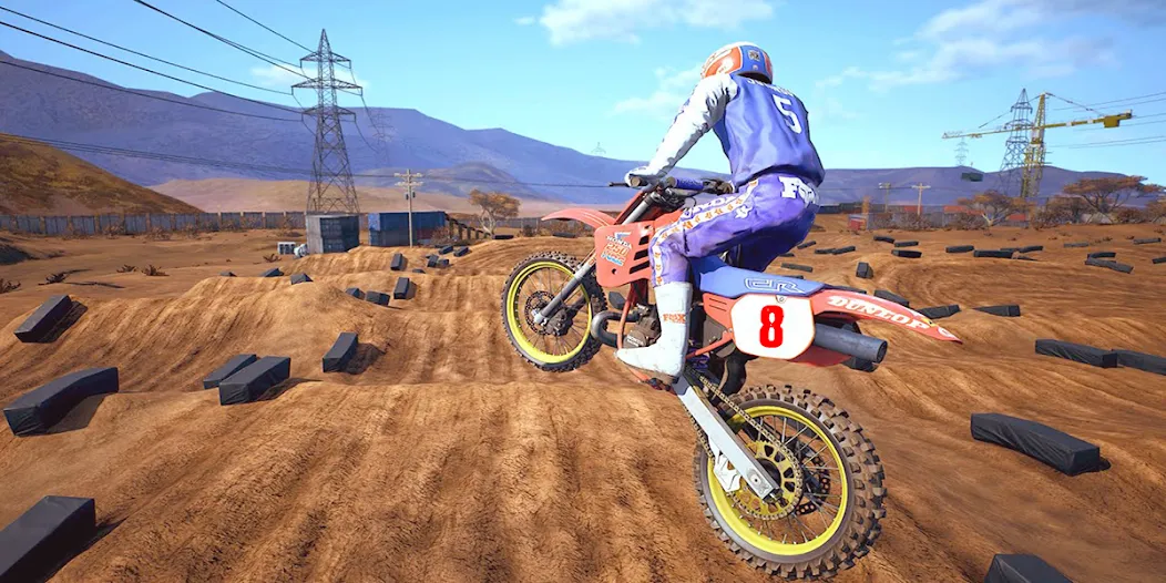 Dirt MX Bikes KTM Motocross 3D (Дирт МХ Байкс КТМ Мотокросс 3Д)  [МОД Бесконечные деньги] Screenshot 3