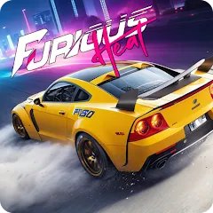 Скачать взломанную Furious: Heat Racing 2024 (Фьюриъс)  [МОД Бесконечные монеты] - стабильная версия apk на Андроид