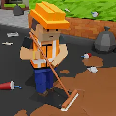 Взлом Cleaning Idle (Клининг Айдл)  [МОД Бесконечные деньги] - полная версия apk на Андроид