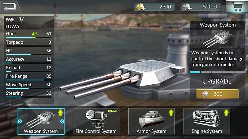 Warship Attack 3D  [МОД Много денег] Screenshot 3