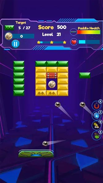 Brick Breaker- Bricks 3d Game (Бриксандболл)  [МОД Все открыто] Screenshot 2