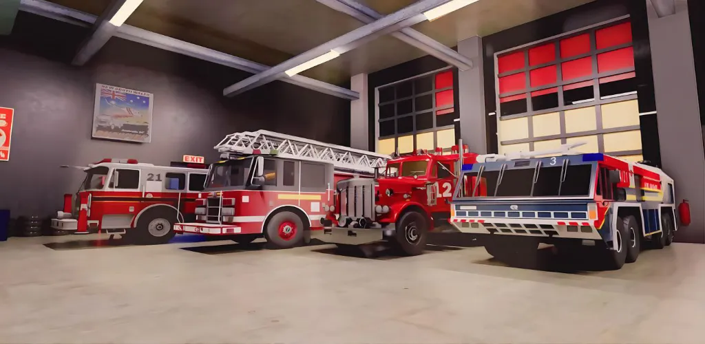 Real Firefighter 3D Simulator (Реальный Пожарник 3D Симулятор)  [МОД Все открыто] Screenshot 4