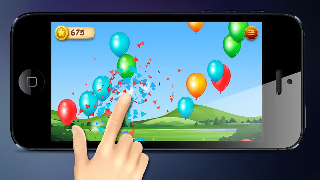 Burst balloons for kids  [МОД Много монет] Screenshot 2