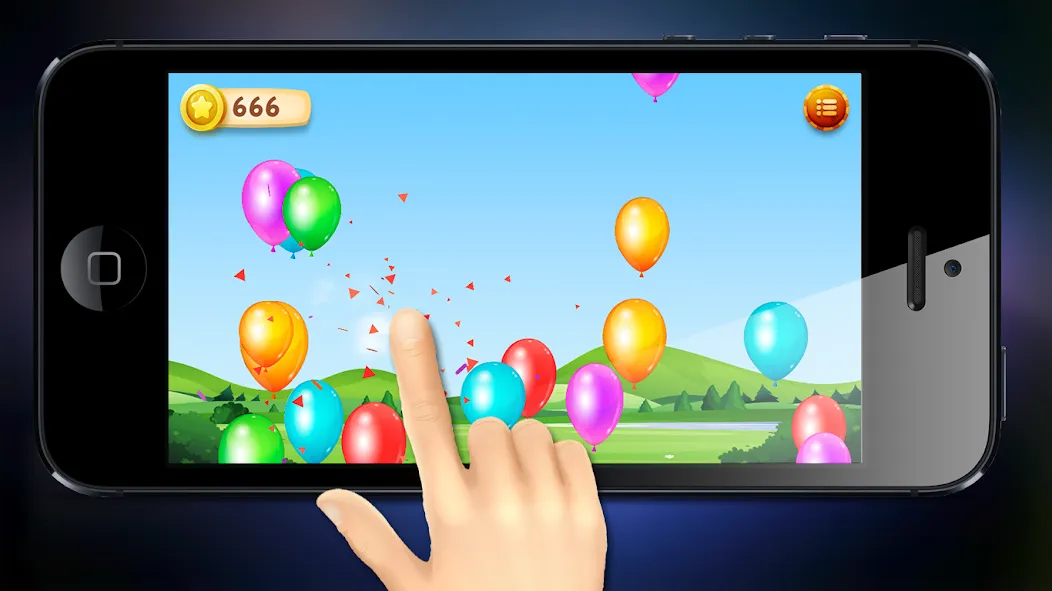 Burst balloons for kids  [МОД Много монет] Screenshot 3