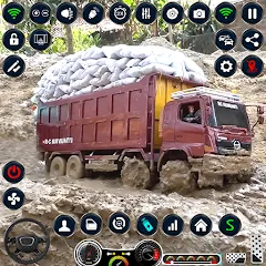 Скачать взломанную Mud Truck Runner Simulator 3D  [МОД Unlocked] - стабильная версия apk на Андроид