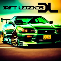 Скачать взломанную Drift Legends - Drifting games (Дрифт Легенды)  [МОД Unlocked] - полная версия apk на Андроид