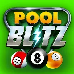 Взломанная Pool Blitz (Пул Блиц)  [МОД Бесконечные деньги] - полная версия apk на Андроид