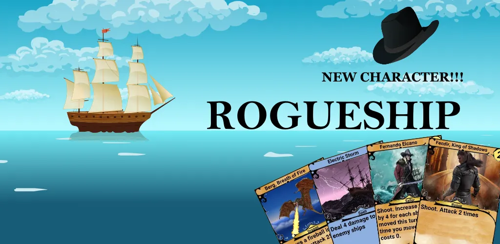 RogueShip - RPG Roguelike Card (РоугеШип)  [МОД Menu] Screenshot 1