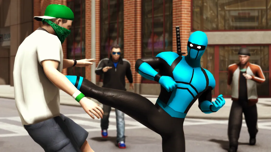 Blue Ninja : Superhero Game (Блу Ниндзя)  [МОД Меню] Screenshot 1