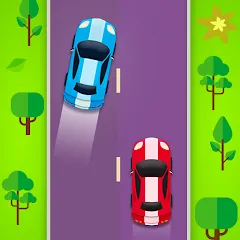 Скачать взломанную Kids Racing, Racecar Boy Girl  [МОД Меню] - стабильная версия apk на Андроид