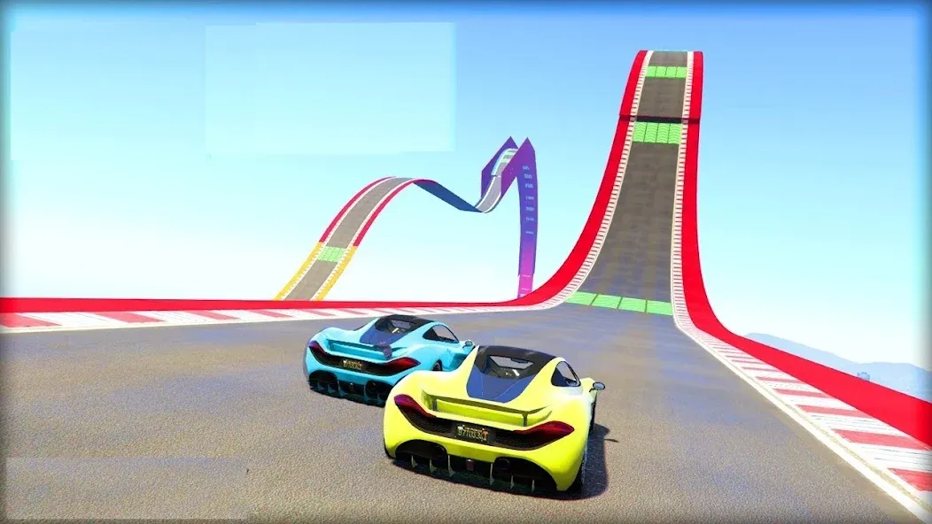 Mega Ramp Car Offline Games  [МОД Unlimited Money] Screenshot 2