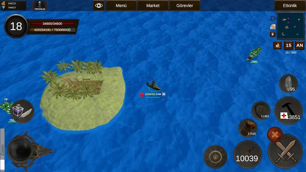 Naval Battle Online (Навальное Сражение Онлайн)  [МОД Все открыто] Screenshot 3