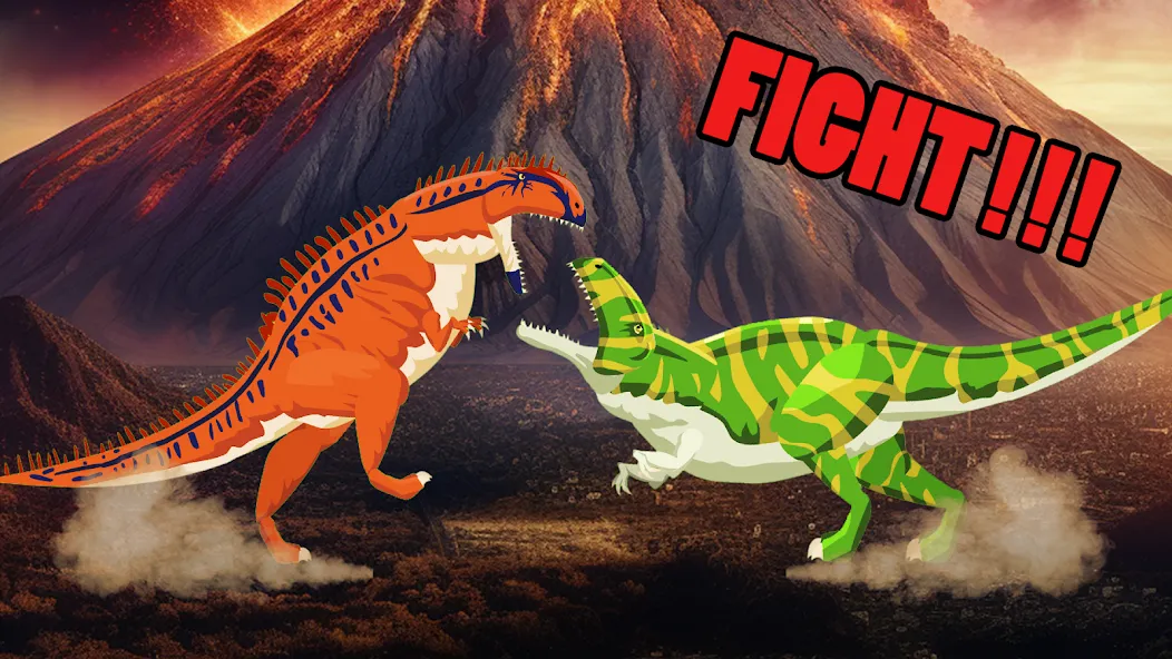 T-Rex Fights More Dinosaurs  [МОД Unlimited Money] Screenshot 3