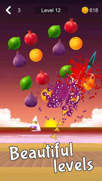 Fruit Sniper (Фрут Снайпер)  [МОД Бесконечные монеты] Screenshot 3