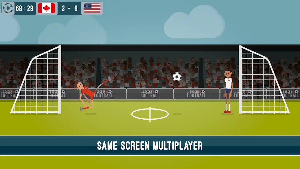 Soccer Is Football (оккер Из Футбол)  [МОД Бесконечные монеты] Screenshot 2