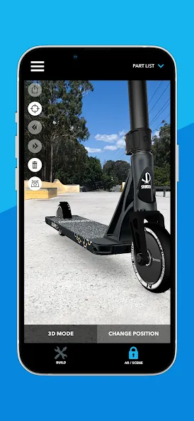 Scooter 3D custom builder (Скутер 3D настраиваемый конструктор)  [МОД Unlimited Money] Screenshot 4