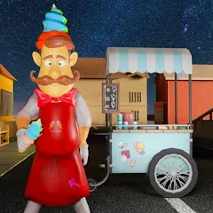 Скачать взлом Ice Cream Man: Horror Scream (Айс Скрим)  [МОД Unlimited Money] - последняя версия apk на Андроид