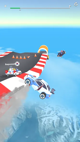 Ramp Racing 3D — Extreme Race  [МОД Все открыто] Screenshot 1