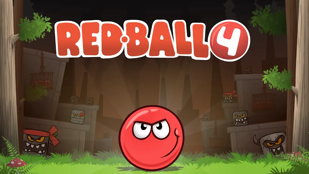 Red Ball 4 (Рэд Болл 4)  [МОД Много монет] Screenshot 1