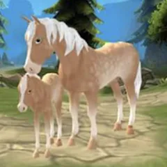 Скачать взлом Horse Paradise: My Dream Ranch  [МОД Mega Pack] - стабильная версия apk на Андроид