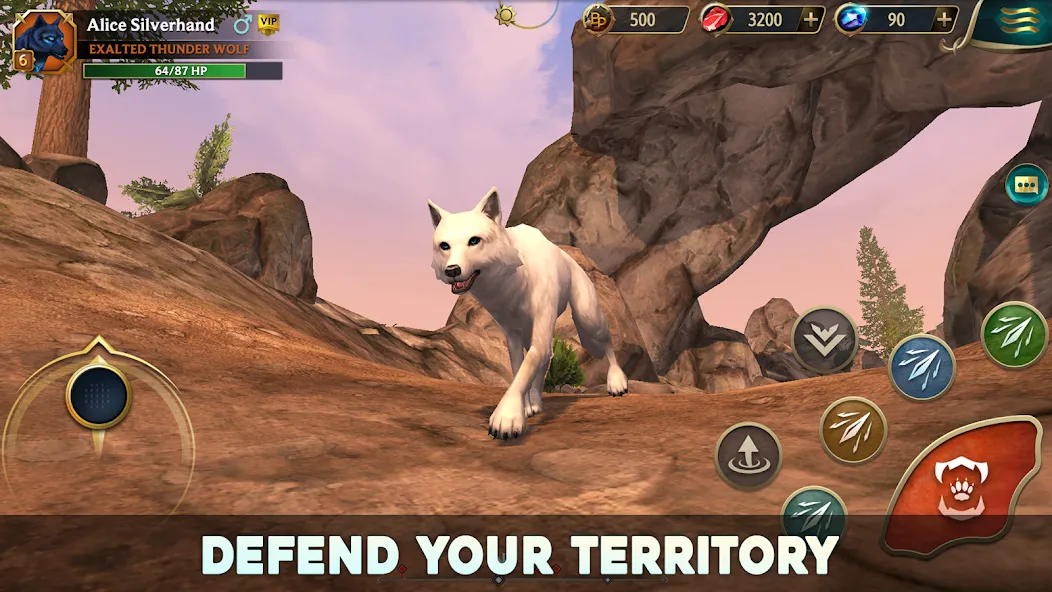 Wolf Tales - Wild Animal Sim (Вулф Тейлс)  [МОД Unlocked] Screenshot 5