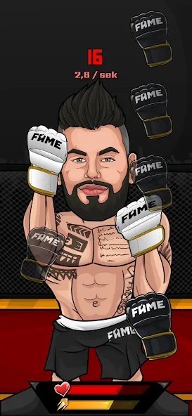 FAME MMA APP (ФЕЙМ ММА АПП)  [МОД Unlimited Money] Screenshot 3