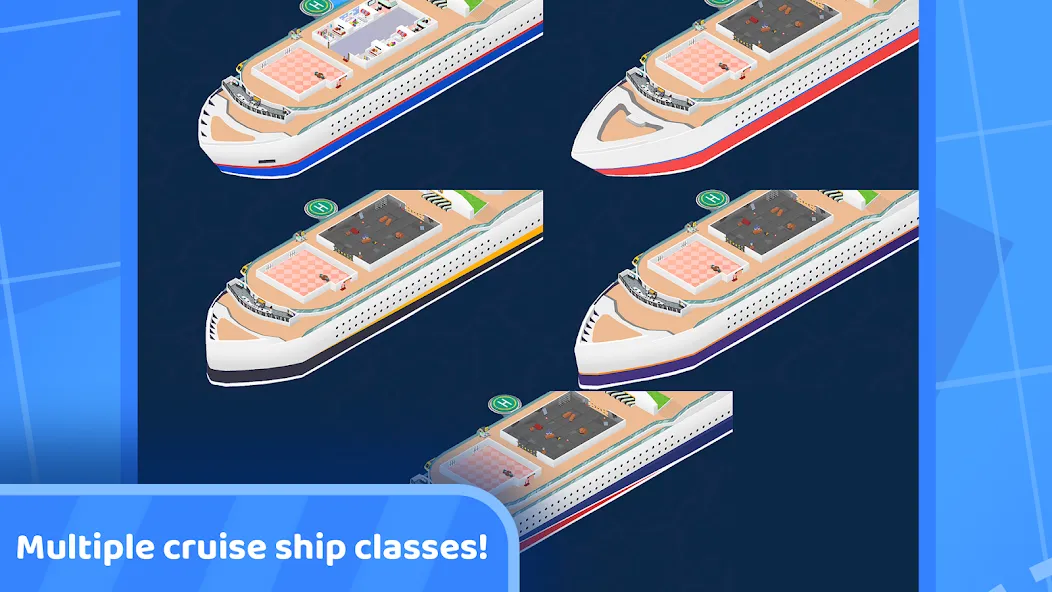 Idle Cruise Ship Simulator (Айдл Круиз Шип Симулятор)  [МОД Бесконечные монеты] Screenshot 3