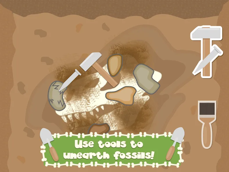 Dino Fossil Dig - Jurassic Adv (Дино Фоссил Диг)  [МОД Mega Pack] Screenshot 3