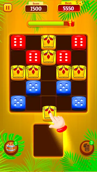 Dice Merge: Dice Mania Game (Дайс Мердж)  [МОД Бесконечные монеты] Screenshot 5