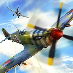 Скачать взлом Warplanes: WW2 Dogfight (Варплейнс)  [МОД Mega Pack] - полная версия apk на Андроид