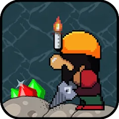 Взломанная Dan the Dungeon Digger (Дэн Данжн Диггер)  [МОД Unlocked] - последняя версия apk на Андроид