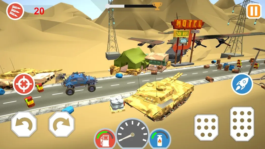 Zombie Cars Crush: Racing Die (Зомби Карс)  [МОД Все открыто] Screenshot 3