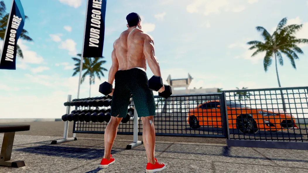 Iron Muscle IV - GYM simulator (Айрон Масл АйВи)  [МОД Menu] Screenshot 2