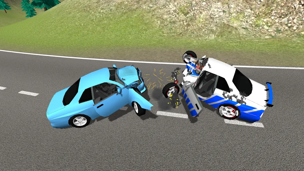 Car Destruction Simulator 3D (Кар Деструкшн Симулятор 3Д)  [МОД Unlocked] Screenshot 2