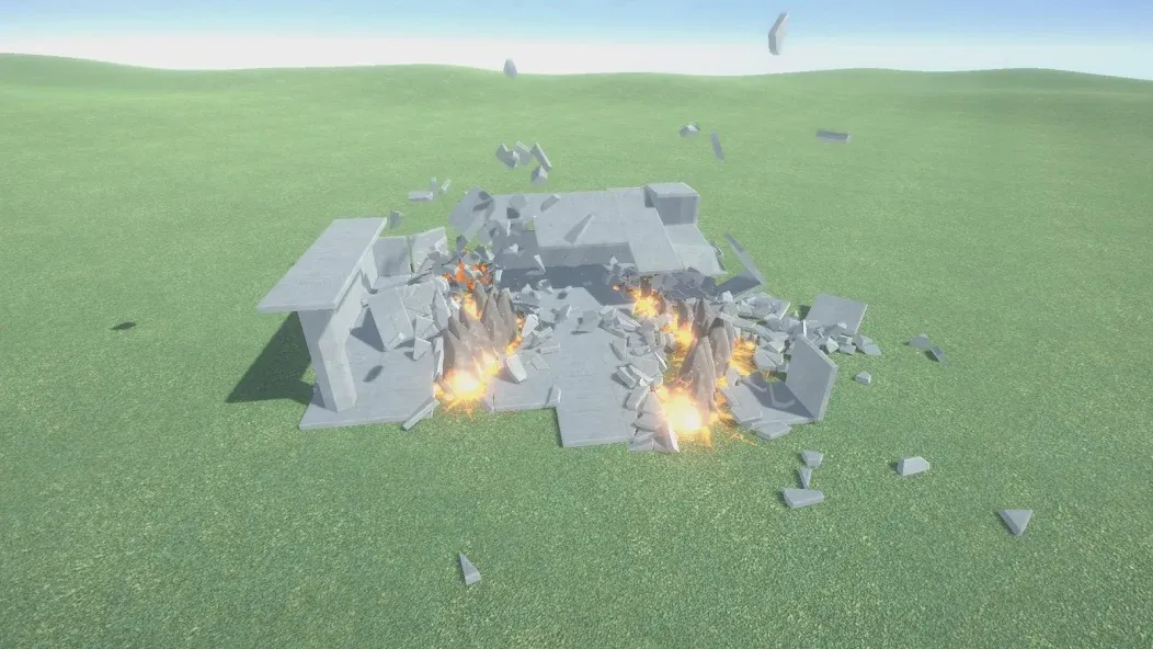 Destruction simulator sandbox  [МОД Бесконечные деньги] Screenshot 5