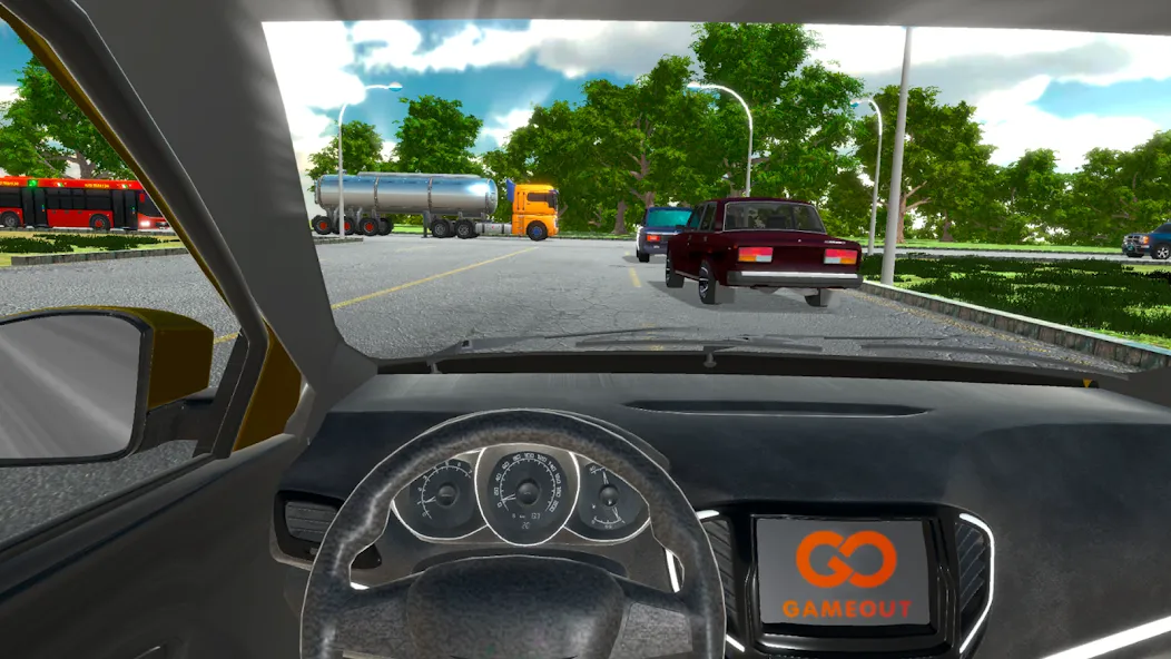 Lada - Russian Car Driving  [МОД Много монет] Screenshot 4