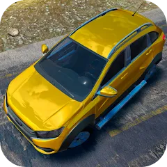 Взломанная Lada - Russian Car Driving  [МОД Много монет] - последняя версия apk на Андроид