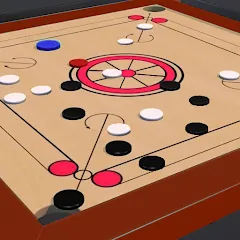 Взломанная Carrom Board Clash : Pool game (Карром борд пул игра)  [МОД Все открыто] - последняя версия apk на Андроид