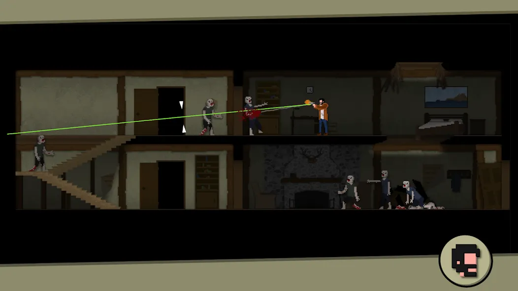 Jonny vs Zombie: Shooter game (Джонни против Зомби)  [МОД Много денег] Screenshot 2