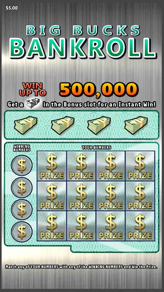 Scratch Off Lottery Casino (Скретч Офф Лотерейное Казино)  [МОД Unlimited Money] Screenshot 1