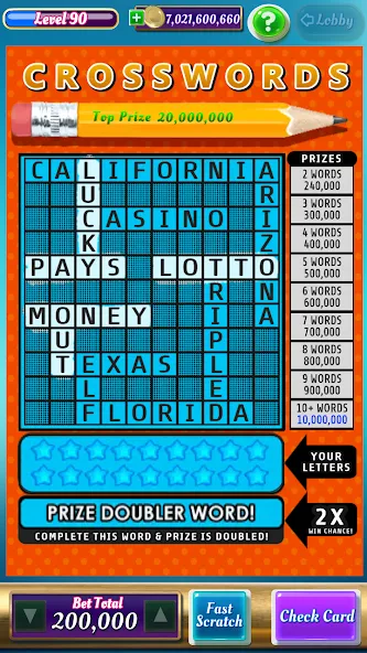 Scratch Off Lottery Casino (Скретч Офф Лотерейное Казино)  [МОД Unlimited Money] Screenshot 5