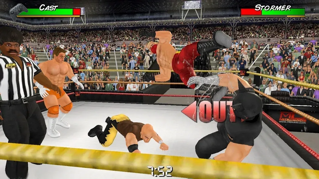 Wrestling Empire (Рестлинг Импайр)  [МОД Menu] Screenshot 1