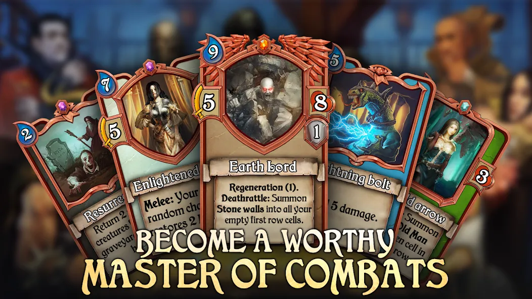 Echo of Combats: CCG (Эхо битв)  [МОД Бесконечные монеты] Screenshot 1
