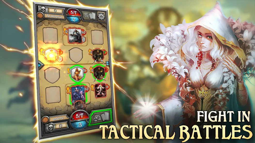 Echo of Combats: CCG (Эхо битв)  [МОД Бесконечные монеты] Screenshot 5