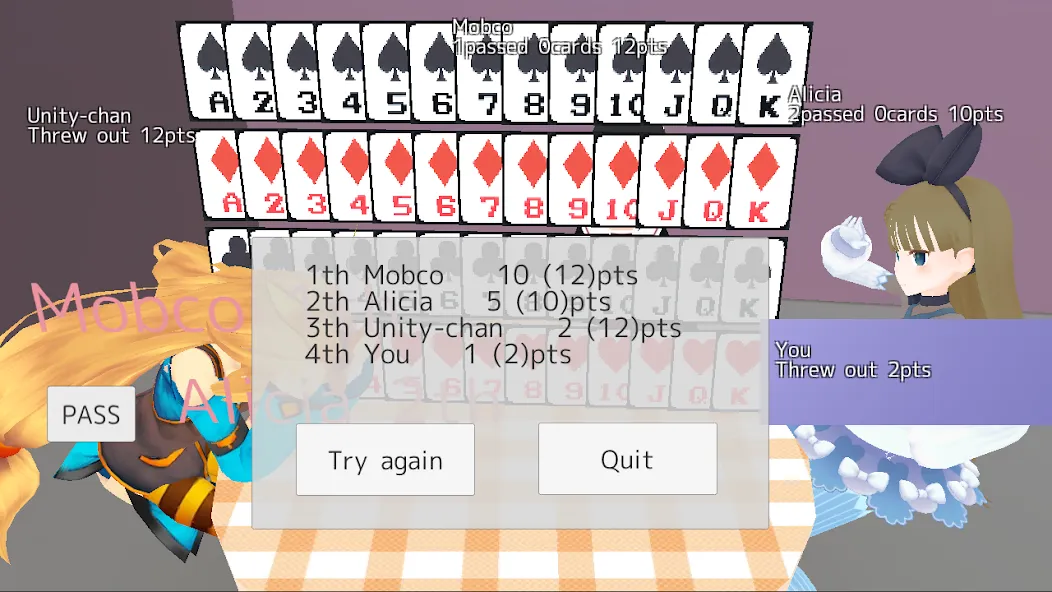 Sevens card game (Севенс карточная игра)  [МОД Меню] Screenshot 4