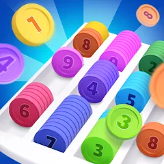 Скачать взлом Coin Sort (Коин сорт)  [МОД Много денег] - стабильная версия apk на Андроид