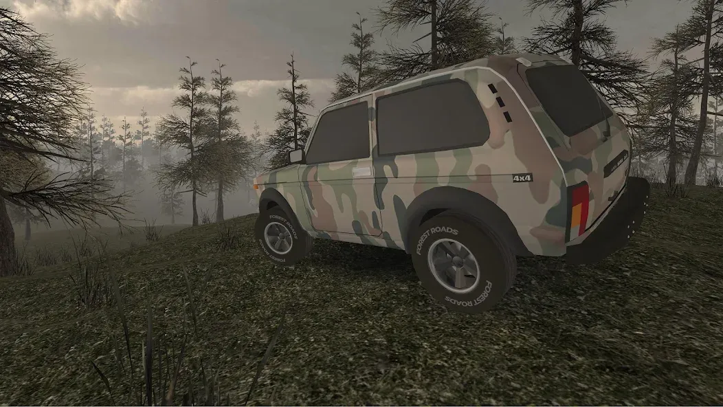 Forest Roads. Niva  [МОД Бесконечные деньги] Screenshot 5