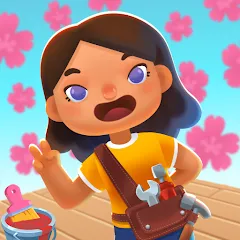 Взломанная Sunshine Days - Build A Home (Саншайн Дэйз)  [МОД Много монет] - полная версия apk на Андроид