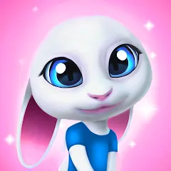 Взломанная Bu Bunny - Cute pet care game  [МОД Много монет] - последняя версия apk на Андроид